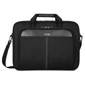 Black Targus 15-16" Classic Slim Briefcase | 91528JNXV