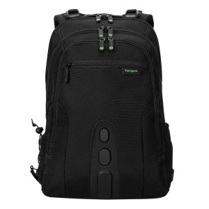 Black Targus 15.6" Spruce EcoSmart Checkpoint Friendly Backpack | 08725FCXB