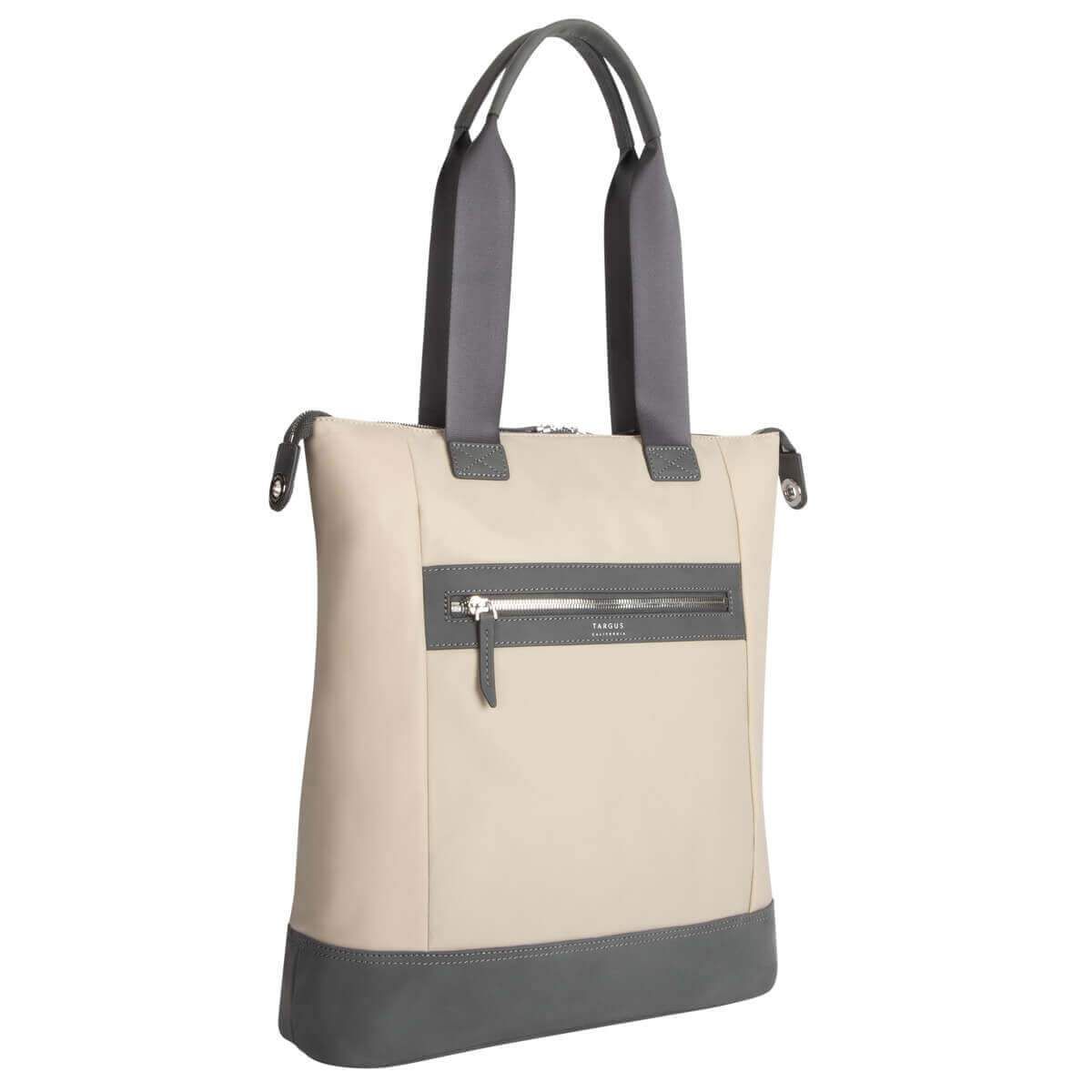 Brown Targus 15-inch Newport North-South Tote (Tan) | 21375MWPO